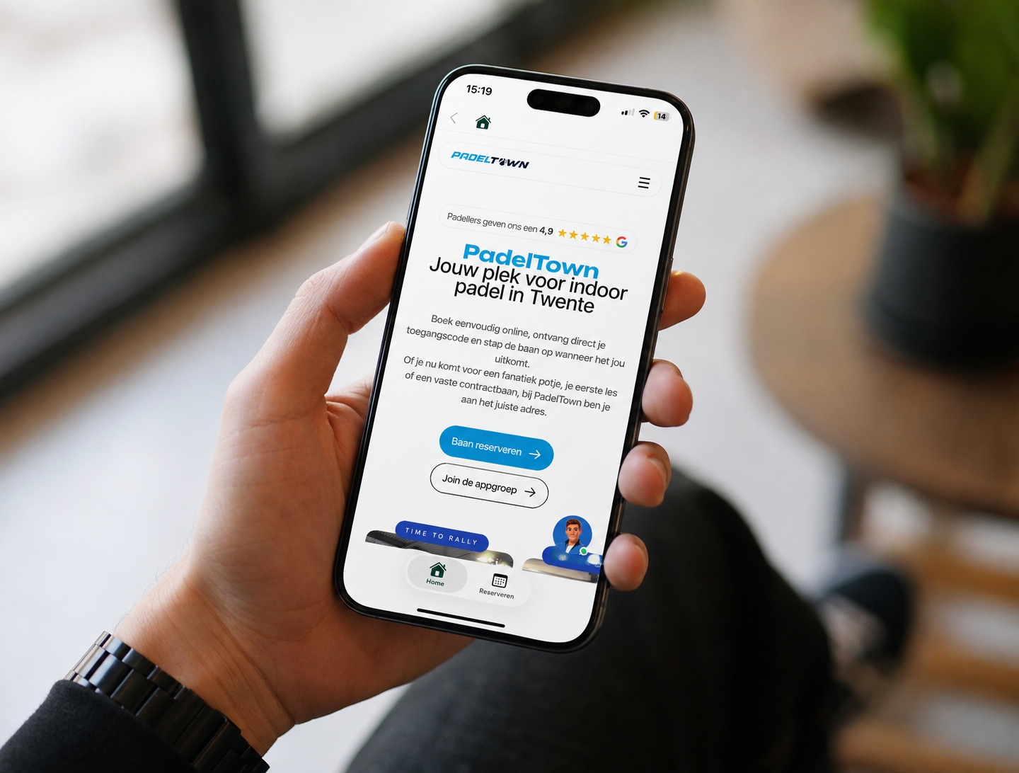 PadelTown app